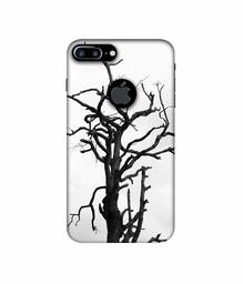 Amazon Brand - Solimo Designer Dark Tree 3D Printed Hard Back Case Mobile Cover for Apple iPhone 7 Plus (Logo Cut)