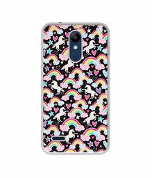 Amazon Brand - Solimo Designer Unicorn Texture UV Printed Soft Back Case Mobile Cover for LG K9