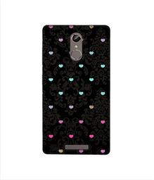 Amazon Brand - Solimo Designer Heart Texture 3D Printed Hard Back Case Mobile Cover for Gionee S6s