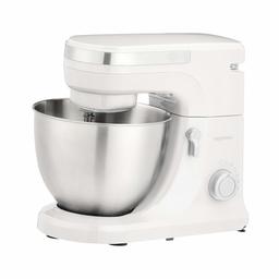 AmazonBasics Multi-Speed Stand Mixer with Attachments, White