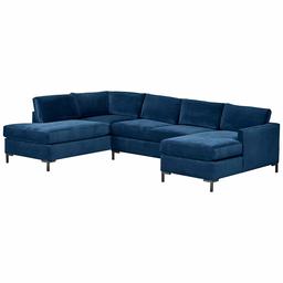 Amazon Brand – Rivet Edgewest Low Back Modern Left U-Sectional, 117