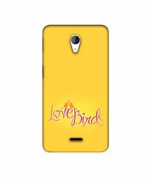 Amazon Brand - Solimo Designer Love Birds 3D Printed Hard Back Case Mobile Cover for Micromax Canvas Unite 2 A106