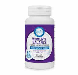 Nature's Instincts Women's Balance Herbal & Vitamin Formula for Hormonal Health† | Women's Health Supplement - Vegan & Gluten Free, 60 Count