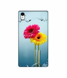 Amazon Brand - Solimo Designer Sun Flower 3D Printed Hard Back Case Mobile Cover for Sony Xperia Z2