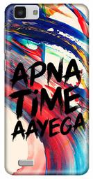 Amazon Brand - Solimo Designer Apna Time Ayega Design 3D Printed Hard Back Case Mobile Cover for Vivo Y27L