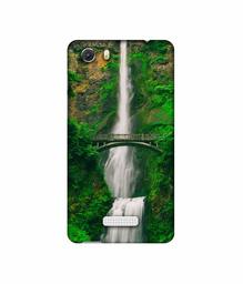 Amazon Brand - Solimo Designer Waterfall 3D Printed Hard Back Case Mobile Cover for Micromax Canvas Unite 3 Q372