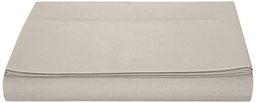 AmazonBasics 200-Thread-Count Polycotton Flat Sheet, King - Graphite