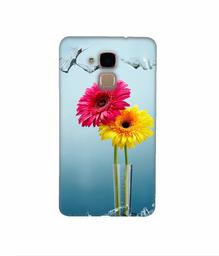 Amazon Brand - Solimo Designer Sun Flower 3D Printed Hard Back Case Mobile Cover for Huawei Honor 5c