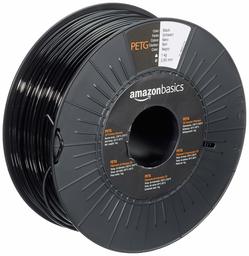 2.85mm AmazonBasics Filament PETG pour imprimante 3D 2.85 mm Noir Bobine 1 kg