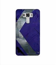 Amazon Brand - Solimo Designer Purple and Gray Texture 3D Printed Hard Back Case Mobile Cover for Asus Zenfone 3 Laser ZC551KL