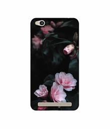 Amazon Brand - Solimo Designer Dark Flowers Photography UV Printed Soft Back Case Mobile Cover for Mi Redmi 5A