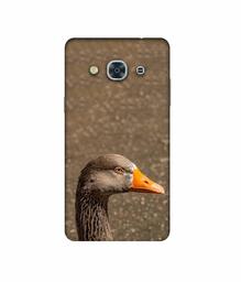 Amazon Brand - Solimo Designer Duck Face 3D Printed Hard Back Case Mobile Cover for Samsung Galaxy J3 Pro