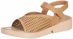 Flavia Women's Beige Fashion Sandals-5 UK (37 EU) (6 US) (FL/217/BEG)