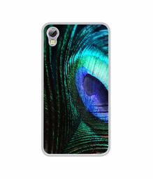 Amazon Brand - Solimo Designer Peacock Feather UV Printed Soft Back Case Mobile Cover for Tecno i7