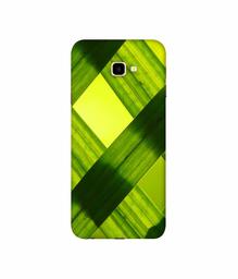 Amazon Brand - Solimo Designer Leafs Texture 3D Printed Hard Back Case Mobile Cover for Samsung Galaxy J4 Plus