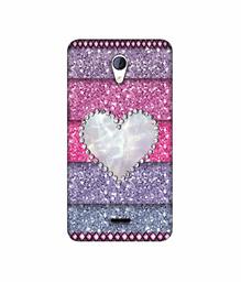 Amazon Brand - Solimo Designer Stone Heart 3D Printed Hard Back Case Mobile Cover for Micromax Canvas Unite 2 A106