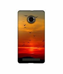 Amazon Brand - Solimo Designer Group Birds 3D Printed Hard Back Case Mobile Cover for Micromax YU Yuphoria AQ5010 / AO5010