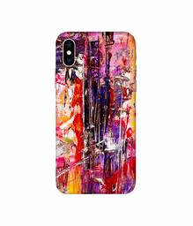 Amazon Brand - Solimo Designer Mashup of Multicolor 3D Printed Hard Back Case Mobile Cover for Apple iPhone Xs Max