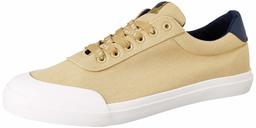 Amazon Brand - Symbol Men's Khaki Canvas Sneakers-11 UK/India (45 EU) (AZ-YS-390B)