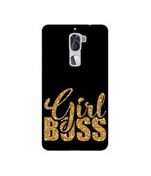 Amazon Brand - Solimo Designer Sparkle Girl Boss 3D Printed Hard Back Case Mobile Cover for Coolpad Cool1 Dual