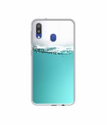 Amazon Brand - Solimo Designer Half Fill UV Printed Soft Back Case Mobile Cover for Samsung Galaxy M20