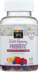 365 Everyday Value, Kid's Gummy Probiotic, Assorted Fruit Flavors, 60 ct