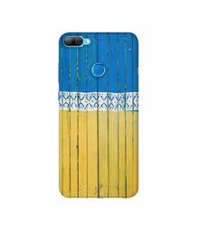 Amazon Brand - Solimo Designer Wooden Pattern 3D Printed Hard Back Case Mobile Cover for Huawei Honor 9N