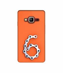 Amazon Brand - Solimo Designer Number Six 3D Printed Hard Back Case Mobile Cover for Samsung Z2