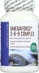 Whole Foods Market, OmegaForce 3-6-9 Complex, 60 ct