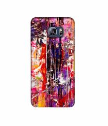 Amazon Brand - Solimo Designer Mashup of Multicolor 3D Printed Hard Back Case Mobile Cover for Samsung Galaxy S6 Edge Plus