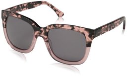 Obsidian Sunglasses for Women Fashion Oversized Frame 10, Blush Tortoise, 54 mm