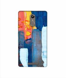 Amazon Brand - Solimo Designer Canvas with Blue Paint 3D Printed Hard Back Case Mobile Cover for Gionee S6s