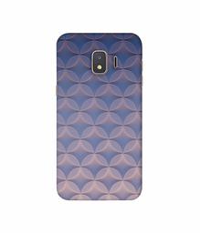 Amazon Brand - Solimo Designer Circle Texture 3D Printed Hard Back Case Mobile Cover for Samsung Galaxy J2 Core