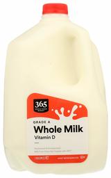 365 Everyday Value, Milk Whole Gallon, 128 Fl Oz