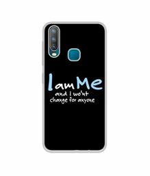 Amazon Brand - Solimo Designer Quotes UV Printed Soft Back Case Mobile Cover for Vivo U10