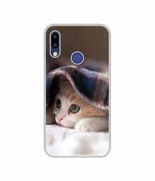 Amazon Brand - Solimo Designer Sleepy Kitten UV Printed Soft Back Case Mobile Cover for Tecno Camon i2