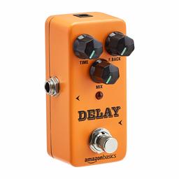 AmazonBasics Digital Delay Effect Sound Processor for Guitar and Bass