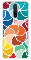 Amazon Brand - Solimo Designer Multicolor Circle Pattern Printed Soft Back Case Mobile Cover for Poco X2 / Xiaomi Redmi K30