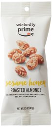 Sesame Honey Roasted Almonds Snack Pack, 1.5oz single serve (Pack of 15)