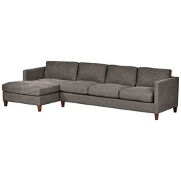 Amazon Brand – Stone & Beam Andover Modern Left Chaise Sofa Sectional, 126