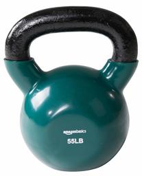 AmazonBasics Vinyl Kettlebell, 55lb