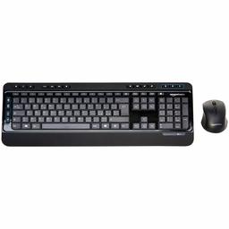 AmazonBasics - Set con tastiera e mouse wireless, dimensione standard, layout IT (QWERTY)