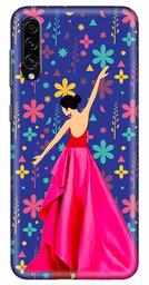 Amazon Brand - Solimo Designer Girl Design 3D Printed Hard Back Case Mobile Cover for Samsung Galaxy A50s