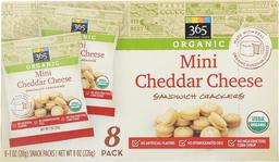 365 Everyday Value, Mini Cheddar Cheese Sandwich Crackers, 8 ct