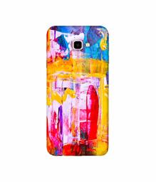 Amazon Brand - Solimo Designer Multicolor Canvas Paint 3D Printed Hard Back Case Mobile Cover for Samsung Galaxy J4 Plus