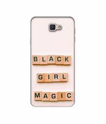 Amazon Brand - Solimo Designer Black Girl Magic 3D Printed Hard Back Case Mobile Cover for Samsung Galaxy J5 Prime