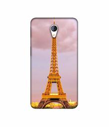 Amazon Brand - Solimo Designer Eiffel Tower Paris 3D Printed Hard Back Case Mobile Cover for Micromax Canvas Unite 2 A106