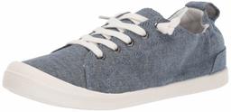 Amazon Essentials Ella Ballet Flat, Denim, EU 36-37