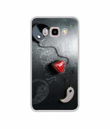 Amazon Brand - Solimo Designer Chinnese Yin and Yang UV Printed Soft Back Case Mobile Cover for Samsung Galaxy J5 (2016)