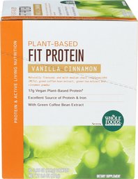 Whole Foods Market, Plant Based Fit Protein - Vanilla Cinnamon, 10 Count